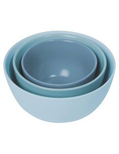 Set de 3 Tazones de Cerámica Apilables Ahora Diseños - Huevo de Gorrión