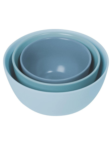 Set de 3 Tazones de Cerámica Apilables Ahora Diseños - Huevo de Gorrión