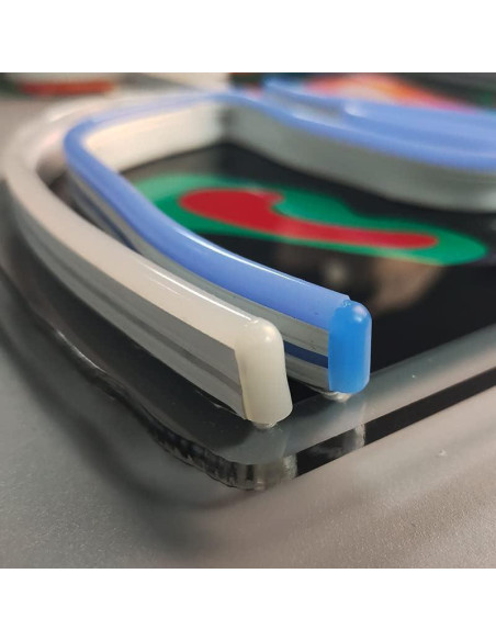 Luz de neón decorativa Shunyingwanda chica 41x33 cm USB