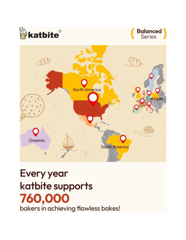 Papel Pergamino Katbite 200 Hojas 20x20 cm Antiadherente