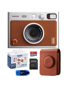 Cámara Instantánea Híbrida Fujifilm INSTAX MINI EVO Marrón