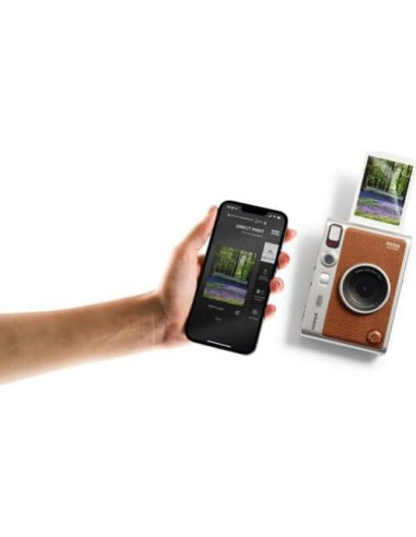 Cámara Instantánea Híbrida Fujifilm INSTAX MINI EVO Marrón