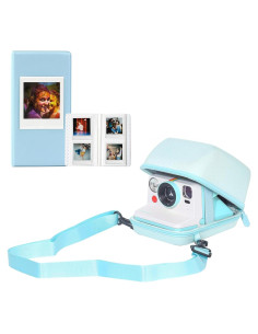 Funda Protectora WOGOZAN para Cámara Polaroid Now y Álbum Azul