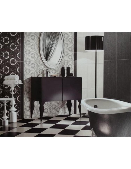 Azulejo de Porcelana Tenedos 8x8 Blanco Mate Caja 15 Pzas