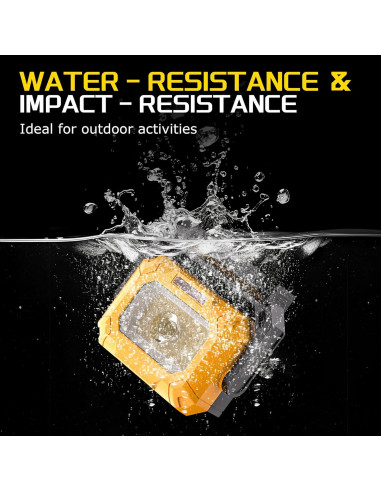 Luz de Trabajo LED Keadeso 1500LM Magnética 4000mAh