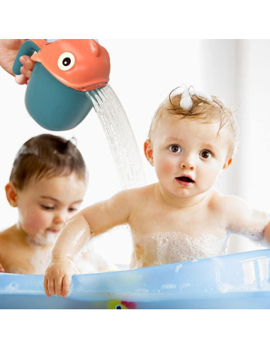 Taza de Enjuague para Bebés EUBUY en Forma de Pez Rosa