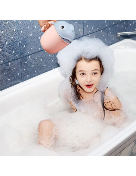 Taza de Enjuague para Bebés EUBUY en Forma de Pez Rosa