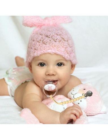 Clip de Chupete MORIBOX - Paquete de 6 Silicona Grado Alimenticio