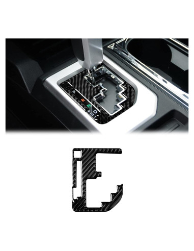 Sticker de Fibra de Carbono SUNJIKA para Consola Toyota Tundra 2014-2021