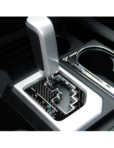 Sticker de Fibra de Carbono SUNJIKA para Consola Toyota Tundra 2014-2021