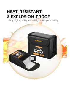 Bolsa de Almacenamiento de Batería Sinyutia para DJI Mini 4 Pro 2