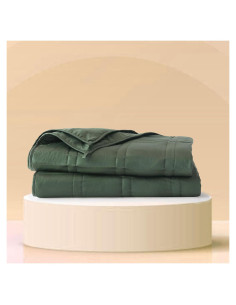 Manta con peso Baloo 5.4 kg Algodón Verde 106.68x182.88 cm