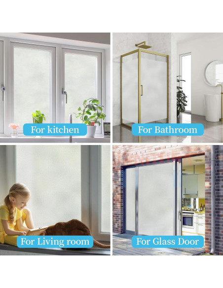 Película de Privacidad para Ventanas Bloss 30x200 cm Esmerilada