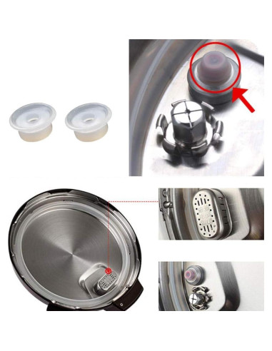 Anillo de Sellado de Silicona Newkiton 6QT Paquete de 3