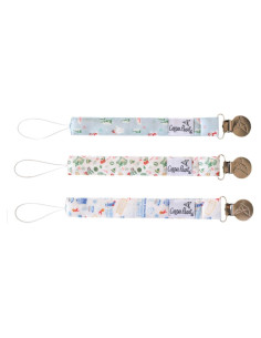 Clip de Chupete Copper Pearl 3-Pack - Navidad - Premium