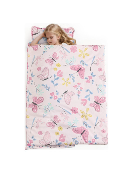 Colchoneta para Siesta PHF Mariposa 132x51 cm para Niños
