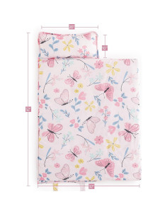 Colchoneta para Siesta PHF Mariposa 132x51 cm para Niños 2
