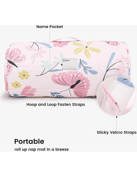 Colchoneta para Siesta PHF Mariposa 132x51 cm para Niños