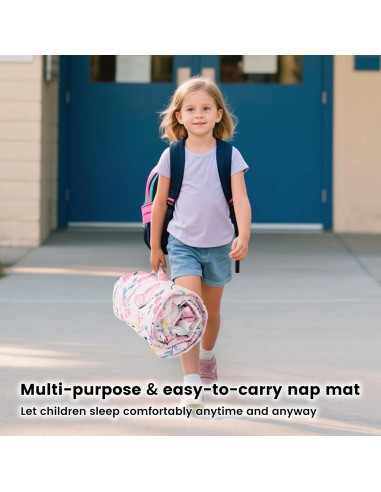 Colchoneta para Siesta PHF Mariposa 132x51 cm para Niños