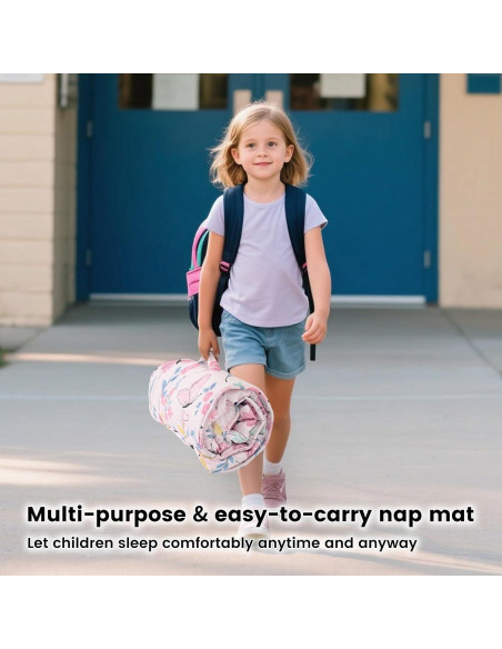 Colchoneta para Siesta PHF Mariposa 132x51 cm para Niños