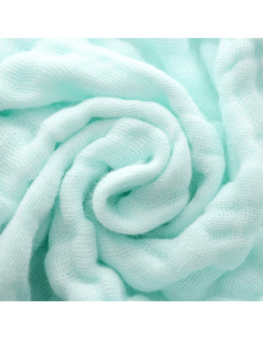 Toallitas para Bebés MUKIN - Algodón Muselina 30x30 cm - Paquete de 10