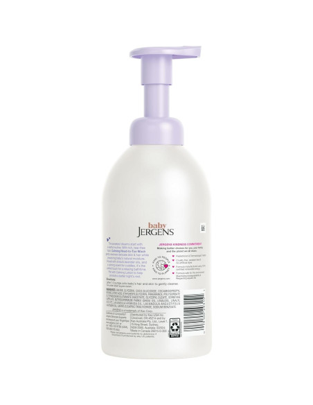 Jabón y Champú Espumoso Jergens Baby 532 ml - Sin Lagrimas