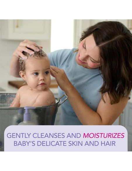 Jabón y Champú Espumoso Jergens Baby 532 ml - Sin Lagrimas
