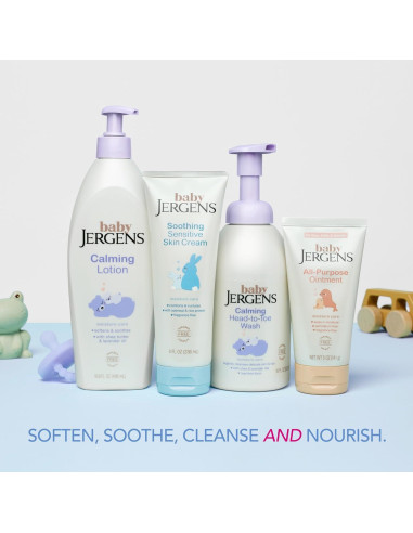 Jabón y Champú Espumoso Jergens Baby 532 ml - Sin Lagrimas