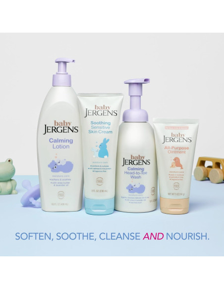 Jabón y Champú Espumoso Jergens Baby 532 ml - Sin Lagrimas
