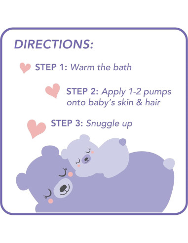 Jabón y Champú Espumoso Jergens Baby 532 ml - Sin Lagrimas