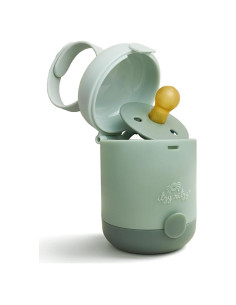 Estuche Sujetador de Chupetes Itzy Ritzy Doble Cara Salvia