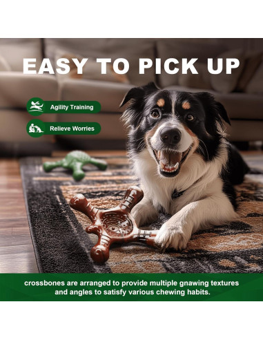 Juguete Masticable para Perros Quizvi Grande Nylon Bacon