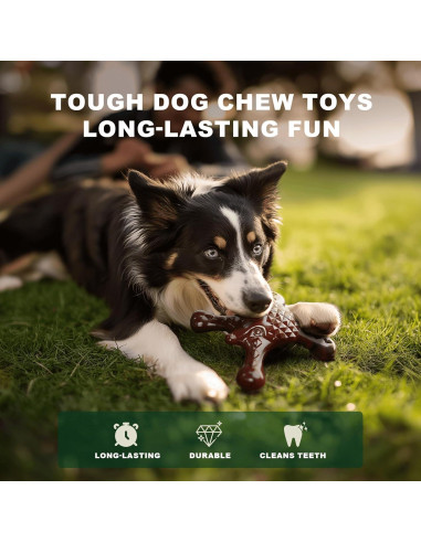 Juguete Masticable para Perros Quizvi Grande Nylon Bacon