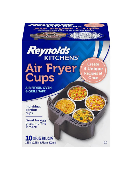 Tazas para Freidora de Aire Reynolds Kitchens - 10 Piezas 240 ml