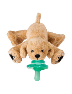 Nookums Paci-Plushies Rufus - Soporte para Chupete Peluche