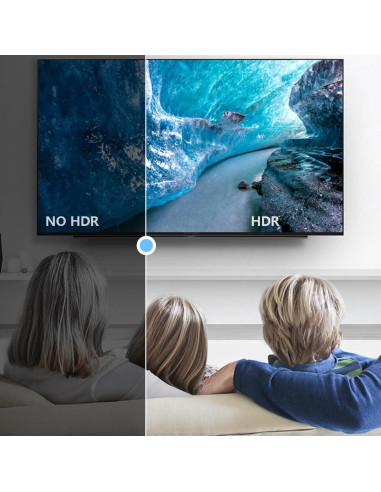 Cable HDMI 2.1 1m YP Óptico 4K 8K 48Gbps eARC CL3