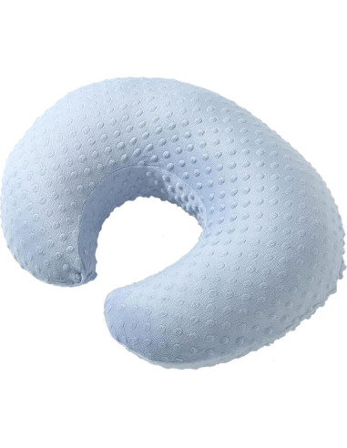 Almohada de Lactancia QUENESS BABY Azul Bebé 55.88x45.08 cm