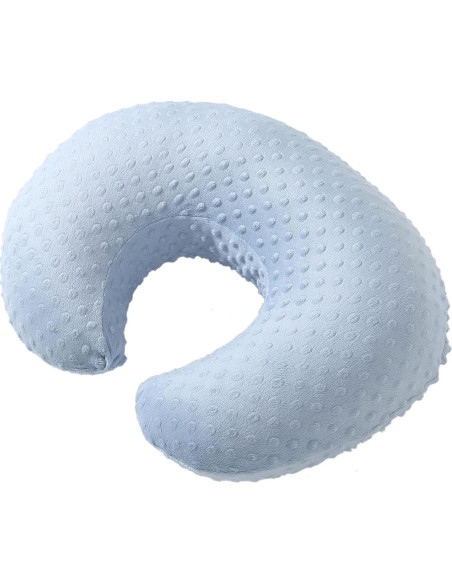 Almohada de Lactancia QUENESS BABY Azul Bebé 55.88x45.08 cm