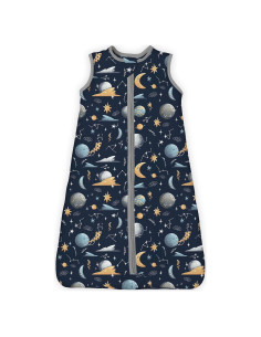 Saco de Sueño 1.0 TOG TotBasic para Bebés 0-6 Meses Cielo Nocturno