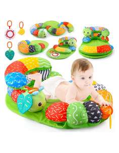 Alfombra 2-en-1 ARANEE con Almohada y Juguetes para Bebés