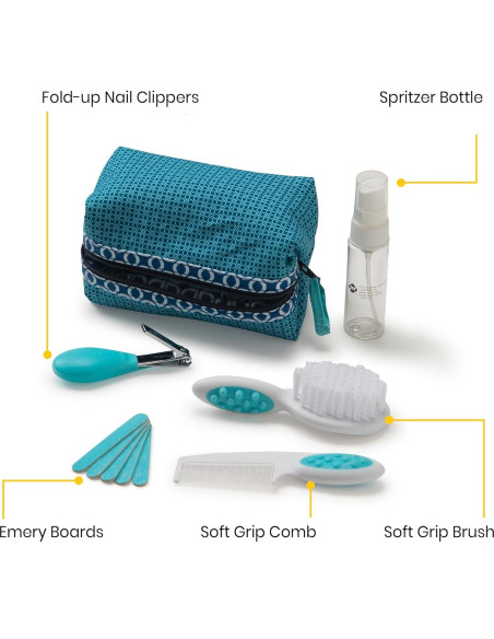 Kit de Aseo 1st Safety 1st Azul Ártico - 10 Piezas