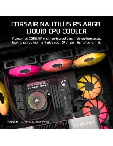 Enfriador de CPU Líquido CORSAIR Nautilus 240mm AIO ARGB