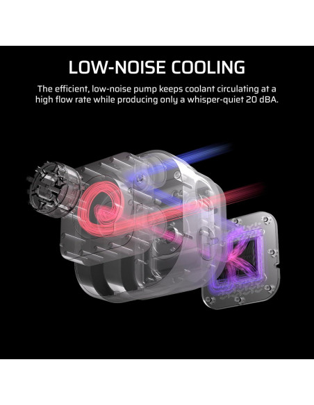 Enfriador de CPU Líquido CORSAIR Nautilus 240mm AIO ARGB