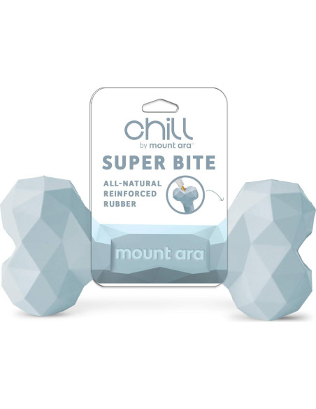 Juguete Masticable Rellenable Super BITE Azul para Perros