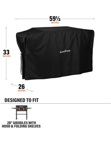Cubierta para Plancha Blackstone 5483 28" Resistente al Agua