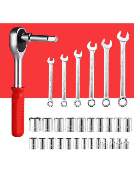 Kit de Herramientas TLGREEN 198 Piezas con Caja de Almacenaje