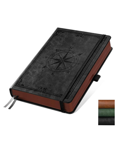 Cuaderno A5 AHGXG Negro Tapa Dura 320 Páginas 100gsm