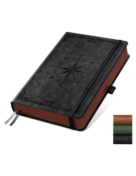 Cuaderno A5 AHGXG Negro Tapa Dura 320 Páginas 100gsm