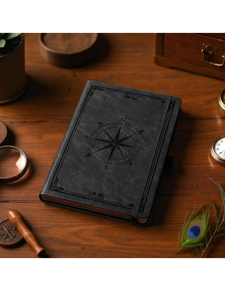 Cuaderno A5 AHGXG Negro Tapa Dura 320 Páginas 100gsm