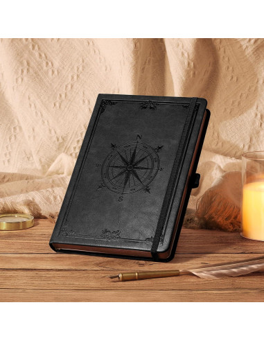 Cuaderno A5 AHGXG Negro Tapa Dura 320 Páginas 100gsm